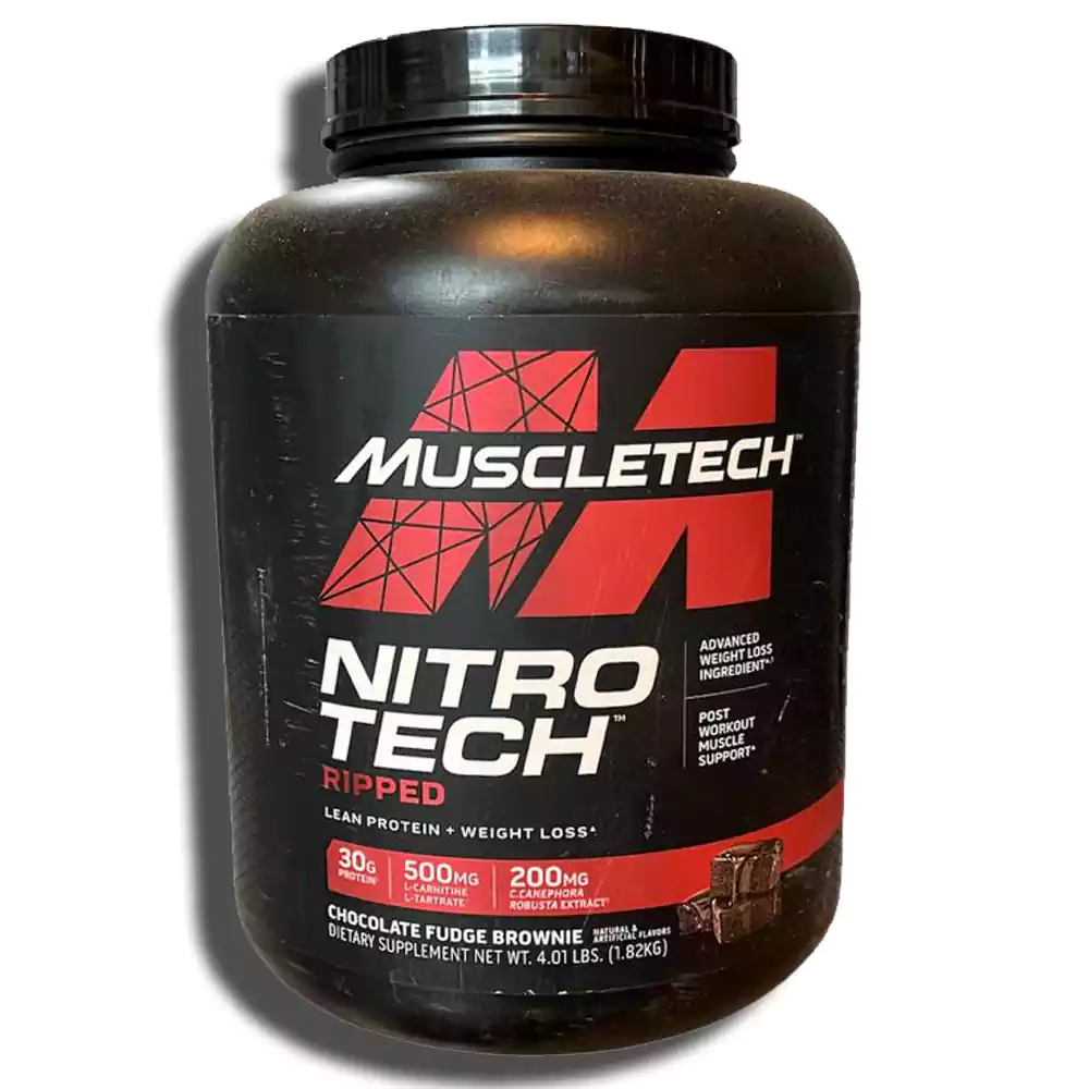 پروتئین وی و چربی‌سوز نیتروتک ریپد ۱.۸ کیلویی ماسل‌تک | MuscleTech Nitro-Tech Ripped 1.8kg