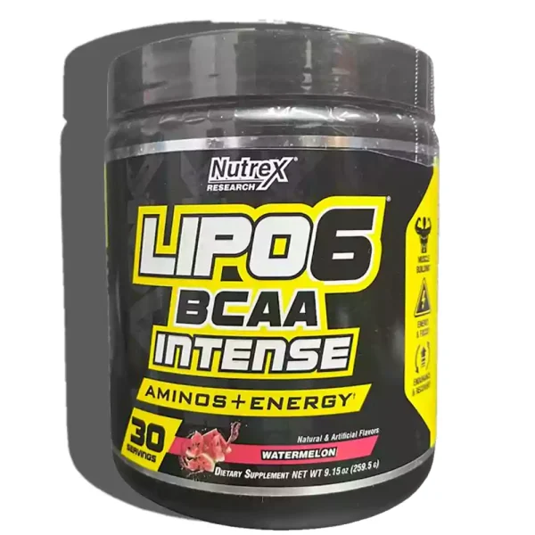 بی‌سی‌ای‌ای اینتنس- Nutrex Lipo‑6 BCAA Intense 30 Servings