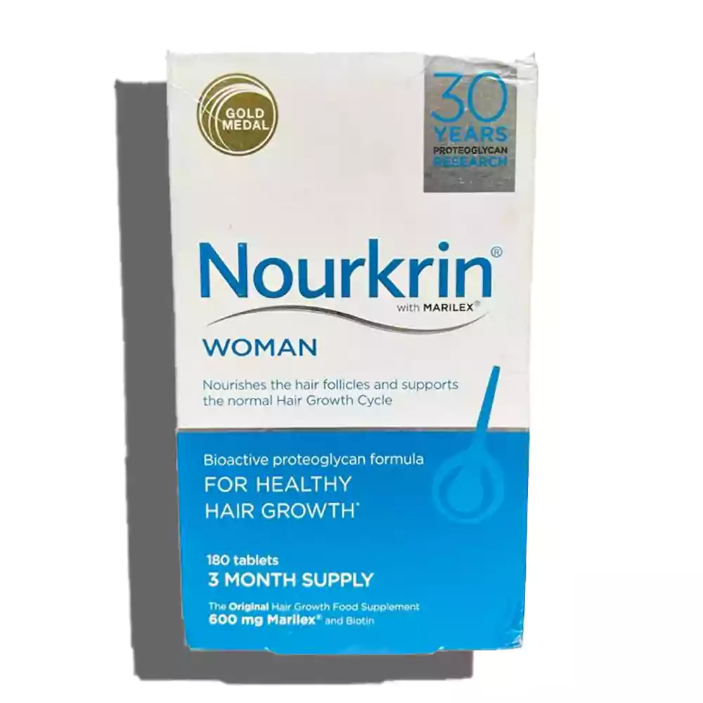 Nourkrin Women 180 Tablets - مکمل رشد و تقویت مو زنانه