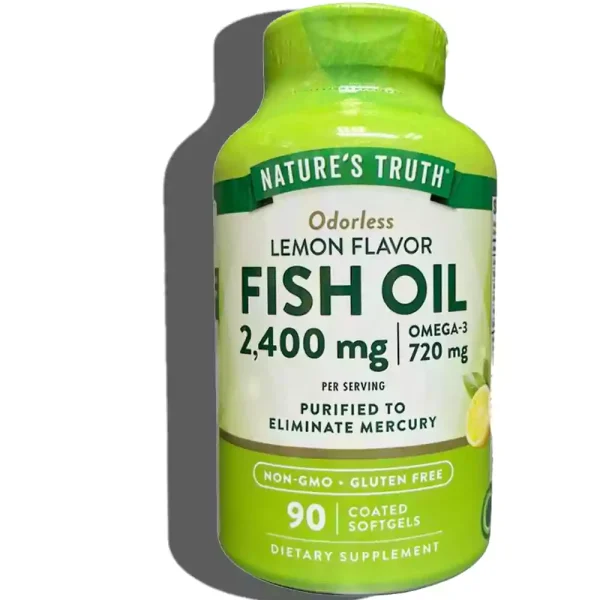 فیش اویل امگا ۳ نیچرز تروث ۹۰ عددی Nature’s Truth Omega-3 Fish Oil